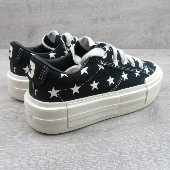 Converse CTAS Cruise Archive Stars OX Women's Size 8 Black Shoes NEW - Picture 7 of 14